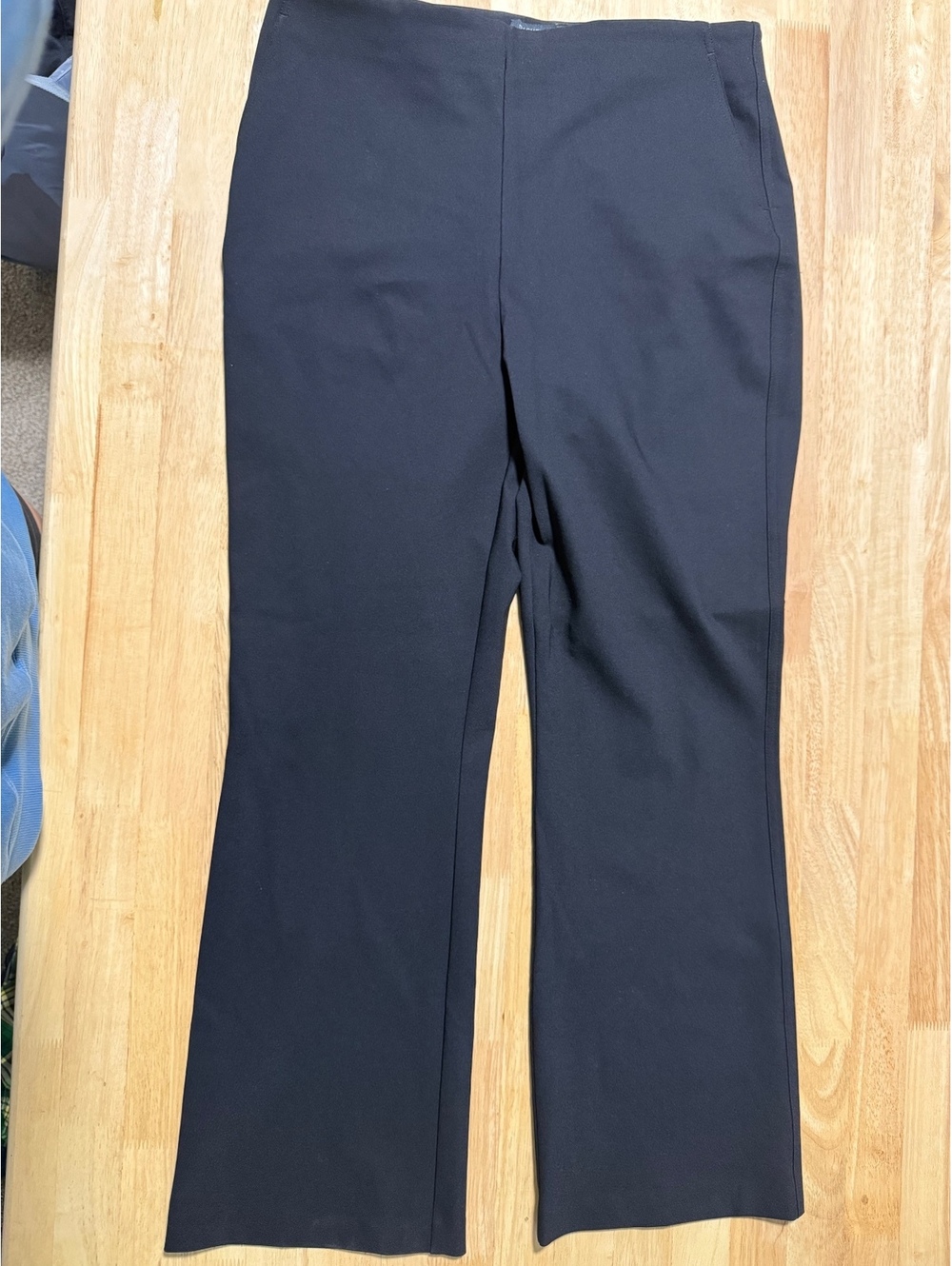 Rachel Zoe Women’s Size 14 Black Pull On Straight Leg Dress Pants